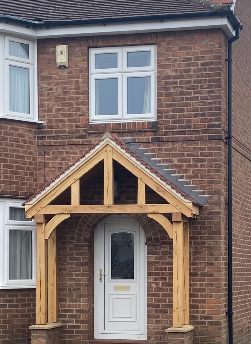 Porches York, Leeds & Harrogate | Porch Builders Yorkshire by APR Roofing & Building Solutions - Brick, Oak & uPVC Porches — Built to Last
